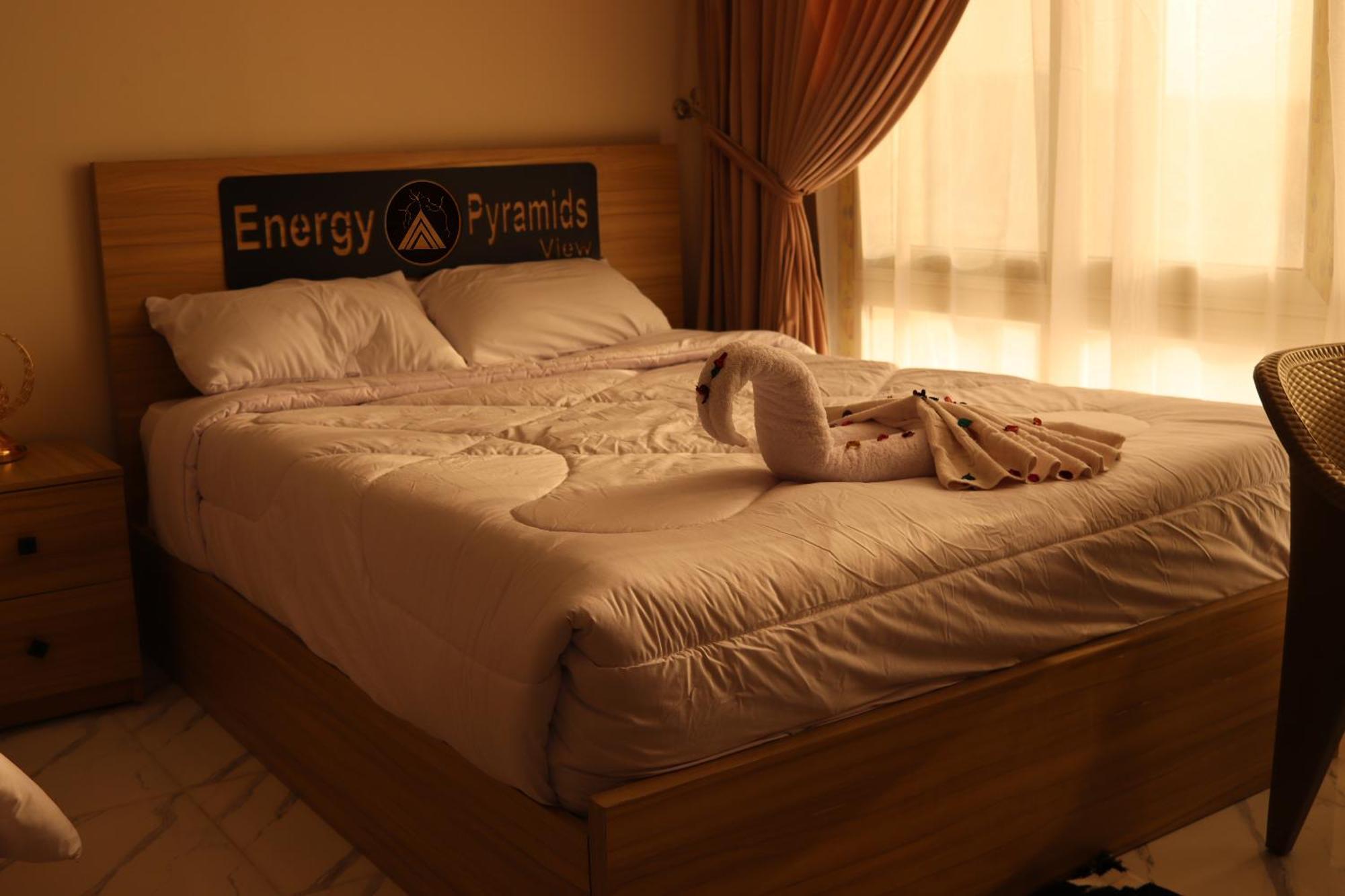 Energy Pyramids View Hostel Kafret el-Gabal Exterior foto