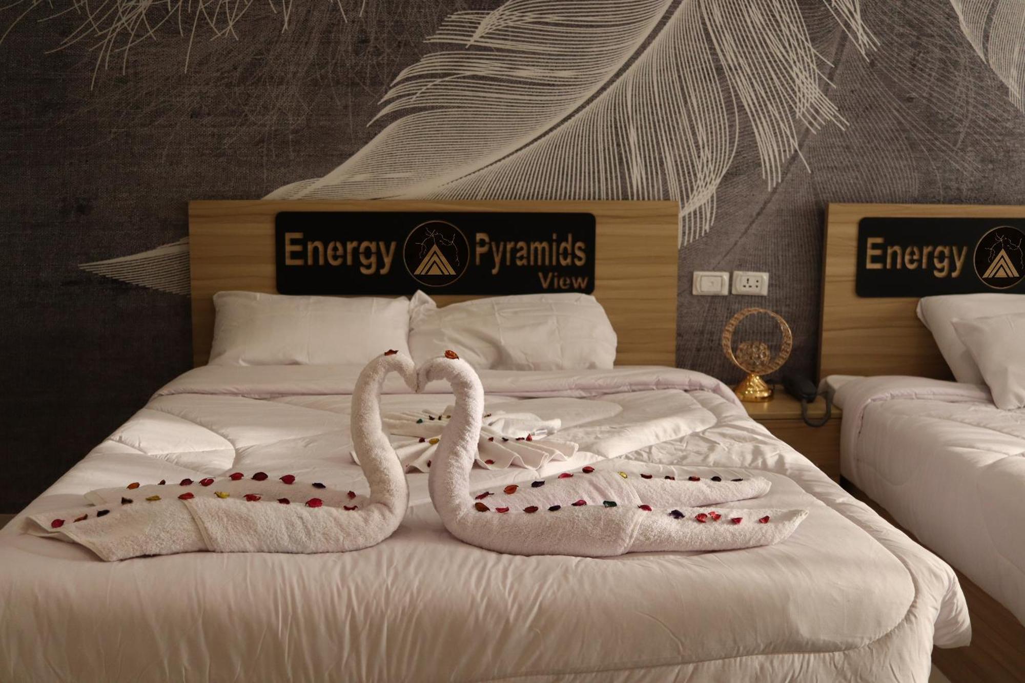 Energy Pyramids View Hostel Kafret el-Gabal Exterior foto